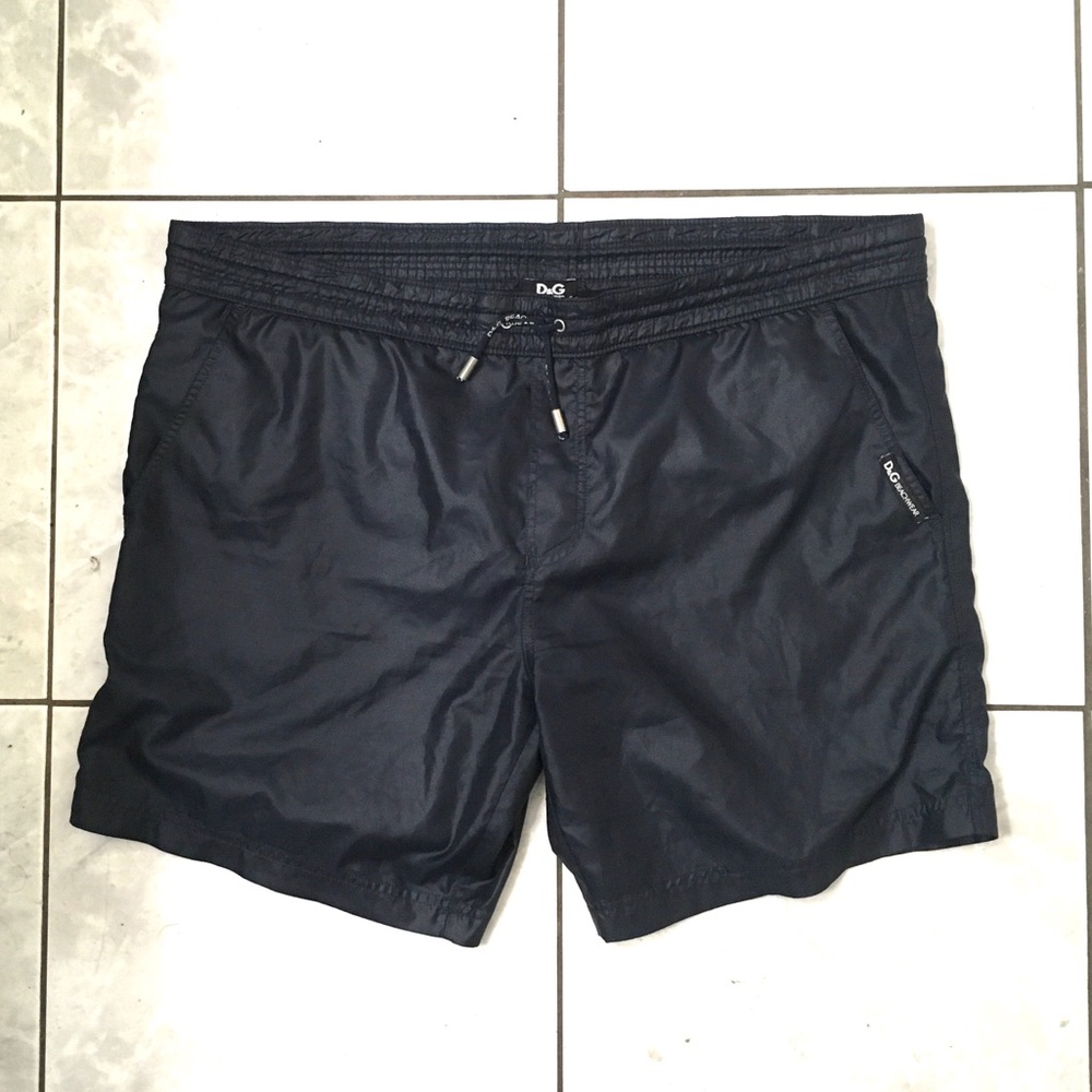 Dolce & Gabbana Men’s Navy Swim Trunks